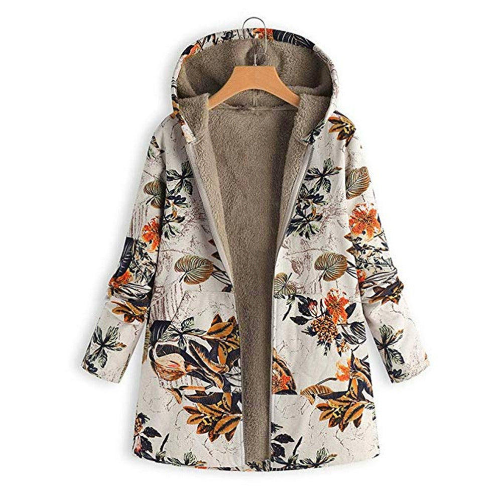 Ebay best selling cotton clothing women's cotton and linen hooded outwearsweatshirtstuffed cross-border new arrivalprintingtops women's clothing