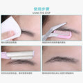 Ready-to-ship eyebrow trimming scissors with eyebrow comb, small comb, makeup scissors, eyebrow scissors with comb, beginner stainless steel tool, in stock
