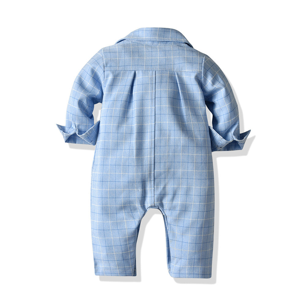Children's clothing fall and winternew arrivalbaby printing ha yi long sleeves romper one-year-old dress in stockbaby romper