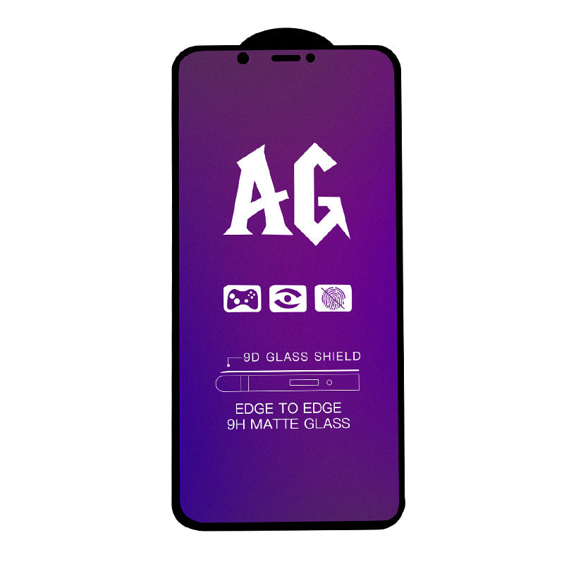 Suitable for iphone 13 matte tempered glass screen protector, also compatible with iphone 8x/7p/6s full coverage glass ag mobile phone screen protector