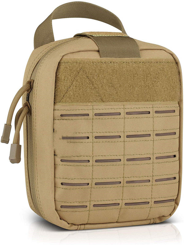 Tactical medical first aid kit, new laser portable portable emergency storage bag, tactical molle tool rescue kit