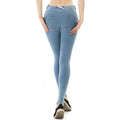 New women's active yoga pants - denim peach lift workout leggings - high-elasticity butt-lifting fitness peach pants