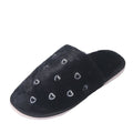 2024 women's winter slippers - warm, indoor, full-coverage, couple's style, fleece-lined, thick-soled, heart-shaped toe, plush slippers for home comfort