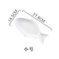 Japanese-style dinner plates, food plates, fish plates, ceramic home use, new creative personalized commercial restaurant popular steamed fish plate