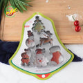 Wholesale christmas cookie cutter set - stainless steel baking tools for diy cookie cutting