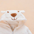 Bestselling winter thickened warm coral fleece baby romper - newborn footed bodysuit