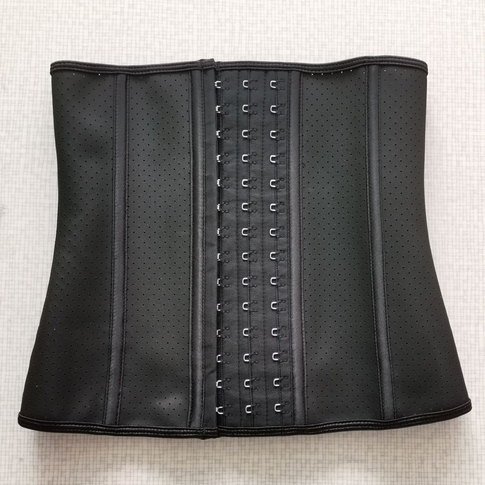 Natural rubber mesh perforated shaping garment corset belt slimming waist corset belt