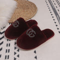 2024 fashion new plush cotton slippers women's home comfort warm cotton slippers home cotton slippers factory direct