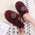 2024 fashion new plush cotton slippers women's home comfort warm cotton slippers home cotton slippers factory direct