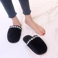 Fall and winternew arrivalflower cotton slippers for women winter home couple cotton slippers heattech all-inclusive confinement slippers manufacturer wholesale