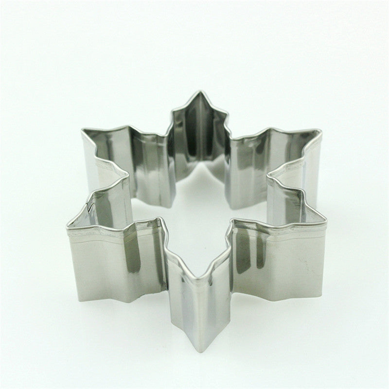 hot-selling christmas 6-piece bell diy baking tools christmas cake mold stainless steel cookie mold