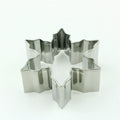 hot-selling christmas 6-piece bell diy baking tools christmas cake mold stainless steel cookie mold