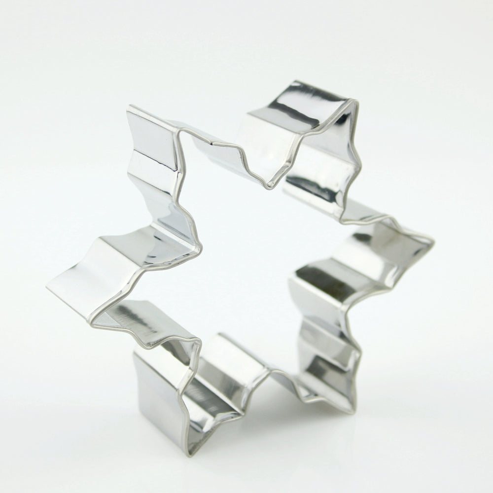 Factory direct snowflake cookie cutter christmas baking set - stainless steel cookie cutters for diy fondant and baking