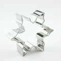 Factory direct snowflake cookie cutter christmas baking set - stainless steel cookie cutters for diy fondant and baking