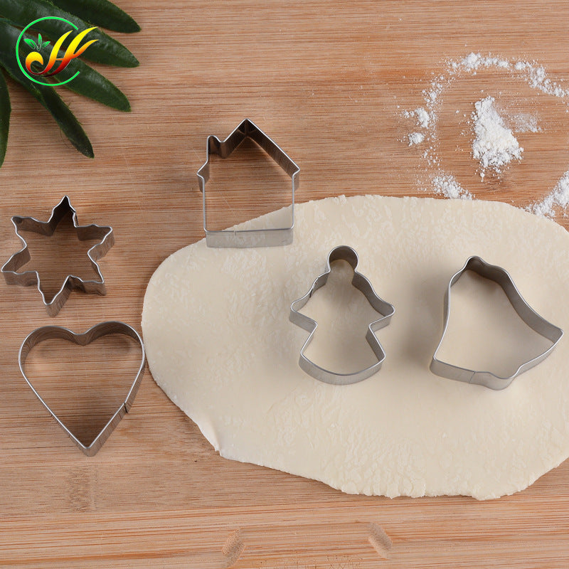 Factory direct stainless steel cookie cutter diy tool biscuit mold christmas baking tool cookie cutter wholesale