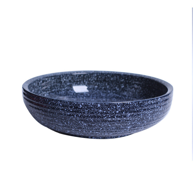 Pickled fish bowl, boiled fish bowl, large bowl, restaurant insulated ceramic ramen bowl, hot pot soup bowl, large for homeretro style