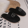2024 fashion new plush cotton slippers women's home comfort warm cotton slippers home cotton slippers factory direct