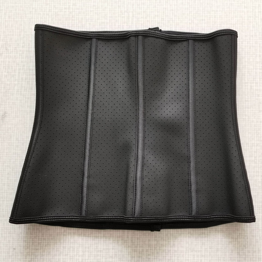 Natural rubber mesh perforated shaping garment corset belt slimming waist corset belt