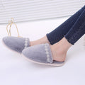 Fall and winternew arrivalflower cotton slippers for women winter home couple cotton slippers heattech all-inclusive confinement slippers manufacturer wholesale