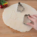 Wholesale christmas cookie cutter set - stainless steel baking tools for diy cookie cutting