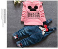spring/autumn new girls' denim overalls set - direct from the manufacturer, dropshipping available