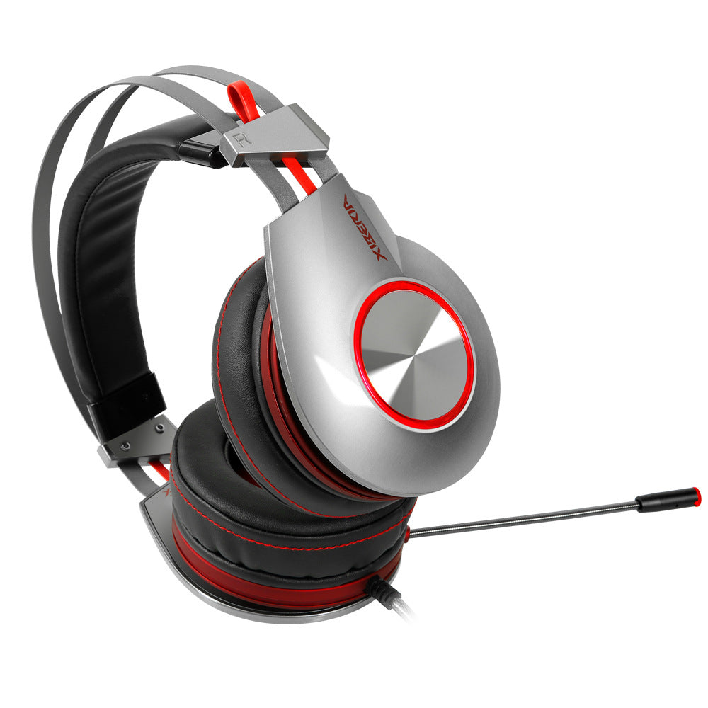 Siberia k5u iron gray gaming headset - over-ear pc esports headset for desktop computers