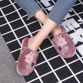 hot-selling new cute plush cotton slippers wholesale winter family home indoor warm cotton slippers