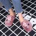 hot-selling new cute plush cotton slippers wholesale winter family home indoor warm cotton slippers