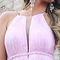 summer new arrivals: european and american style printed sexy dress - gradient sleeveless deep v maxi dress