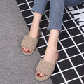 2024 new autumn/winter plush slippers for women, fleece-lined lambswool open-toe house slippers - wholesale direct from manufacturer