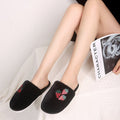 Winter fruit cotton slippers floor slippers women's stylish internet celebrity rhinestone home slippers k-stylestuffed indoor shoes women