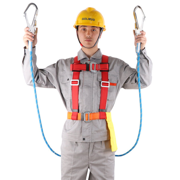 Seat belt Aerial work Safety rope set Wear-resistant building Anti-fall belt Air conditioner Installation Outdoor safety belt