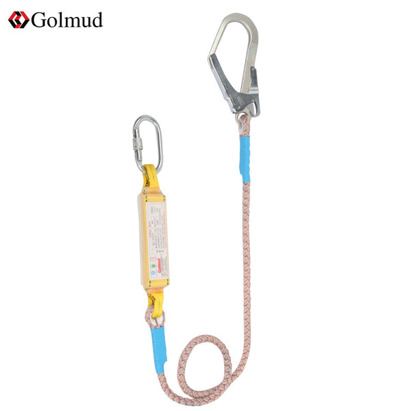 Safety rope Outdoor anti-fall safety rope Electrical operation Nylon safety belt link Large hook 896