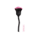 New gold electroplated rose powder brush, large soft bristle nail art dust brush, single pack floral makeup brush
