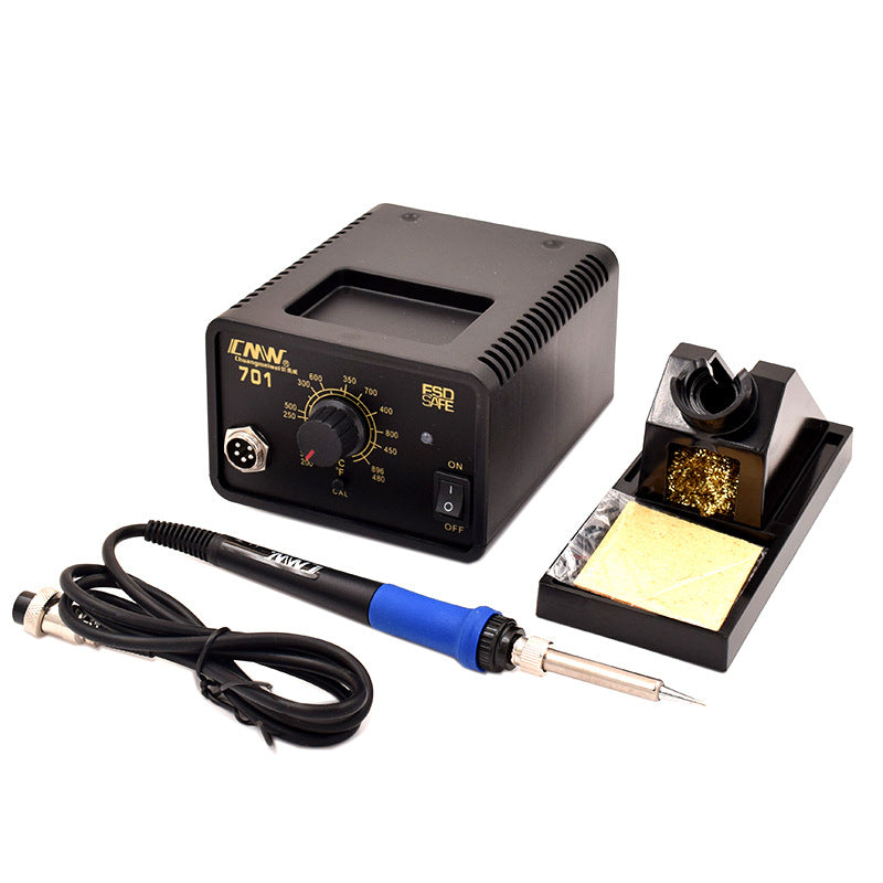 Chuangmeiwei 701 constant temperature welding table New 936 welding table 60w full power electric soldering iron table 703 constant temperature electric soldering iron