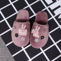 hot-selling new cute plush cotton slippers wholesale winter family home indoor warm cotton slippers
