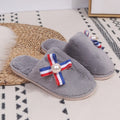 Baotou furry slippers for women 2024 autumn winter new arrival k-stylestripes pearl flats heelless lazy slippers for women