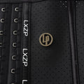 Lxzp natural latex tummy control corset - breathable mesh version with dragon bone support for slimming and waist shaping