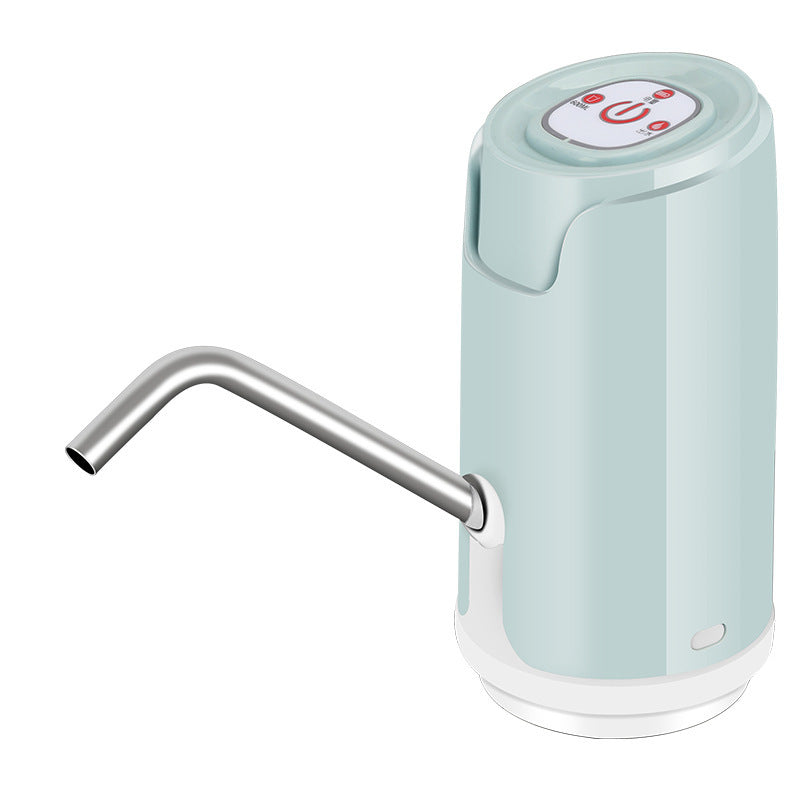 Electric smart water dispenser for bottled water - rechargeable automatic water pump for mineral water, pure water, and water dispenser refill