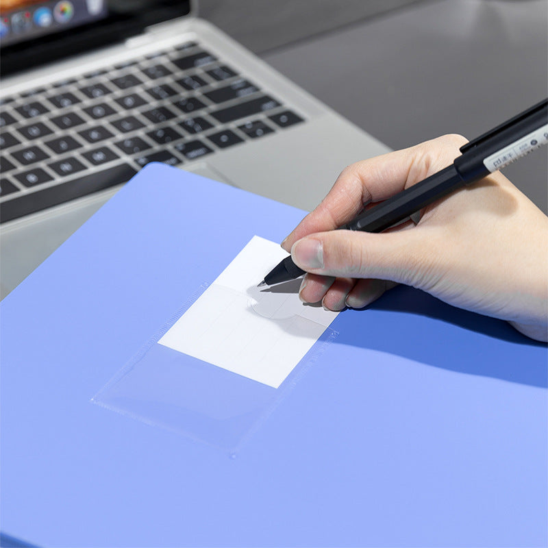 Deli 5623ES File Box 5CM Document Book Capacity Plastic A4 Office Stationery Document Storage Box