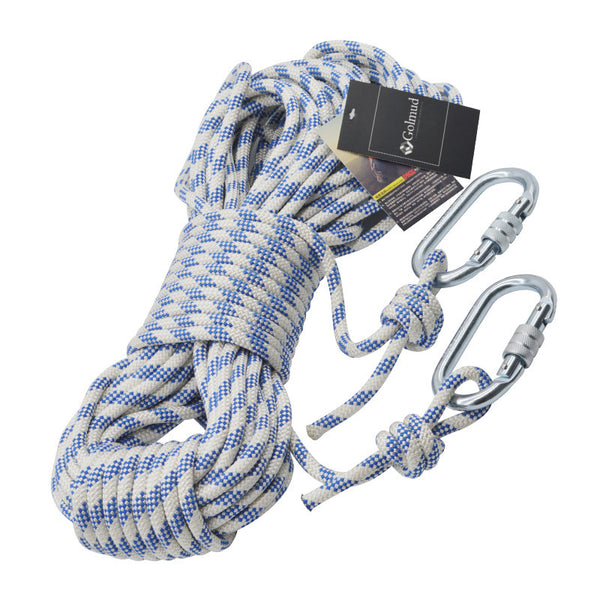 Rock climbing safety rope Outdoor mountaineering equipment Lifesaving rope Rescue rope Climbing rope Wear-resistant mountaineering rope