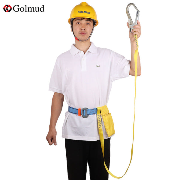 Single waist seat belt Outdoor anti-fall construction site work Aerial safety rope set Safety belt 807