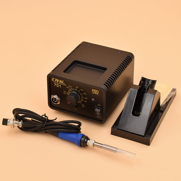 Chuangmeiwei 701 constant temperature welding table New 936 welding table 60w full power electric soldering iron table 703 constant temperature electric soldering iron