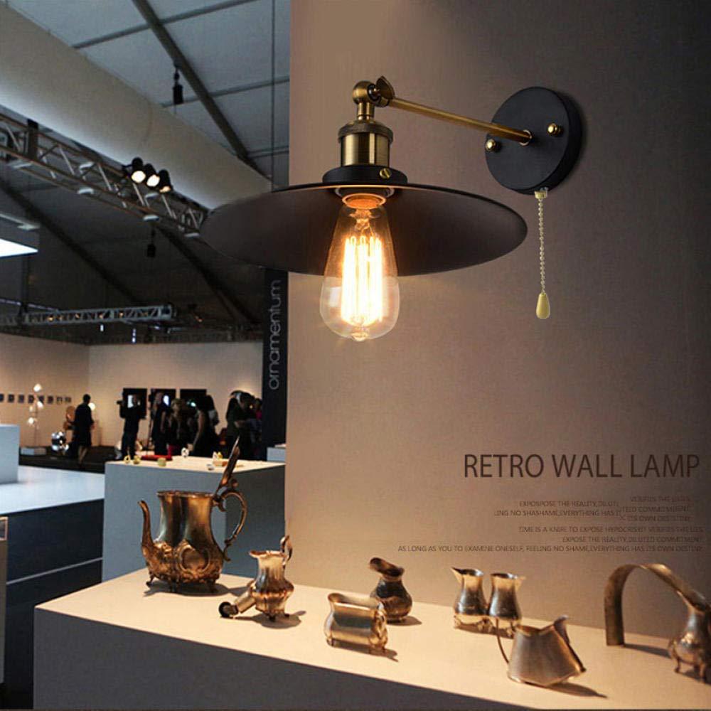 American wall lamp small black dress wall lamp zipper switch wall lamp wrought iron wall lamp with switch wall lamp creative personalized lamp