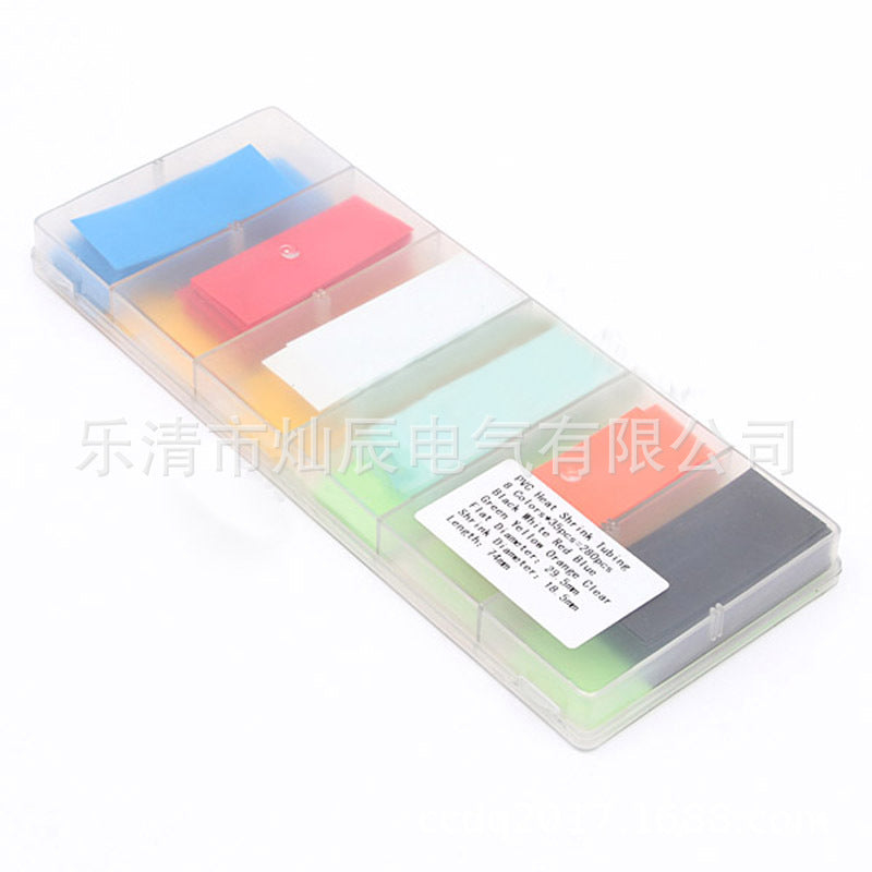 Heat shrinkable sleeve set 18650 battery skin, heat shrinkable battery sleeve skin 280pcs boxed PVC heat shrinkable tube