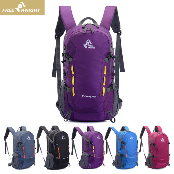 FREE KNIGHT  new 40L waterproof outdoor sports travel bag, ultra-light mountaineering backpack