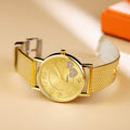 Factory direct wholesale aliexpress hot selling heart-shaped fashion casual mesh strap quartz watch trendy couple's watch