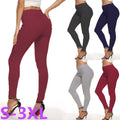 Casual pants for women best selling cross-border women's high waist pencil pants export hot-selling skinny jeans pants nine-point pants plus size