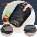 Japanese-style 316 stainless steel food container with lid, lunch box, outdoor fruit sealed bento box, square lunch box - wholesale