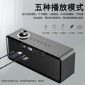 New arrival yuyunshi k5 alarm clock speaker wireless creative bedside smart speaker dual speaker subwoofer cross-border